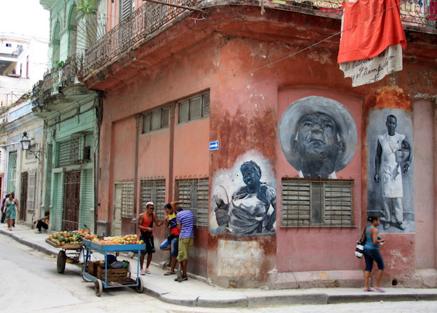 Street art Havana Cuba graffiti