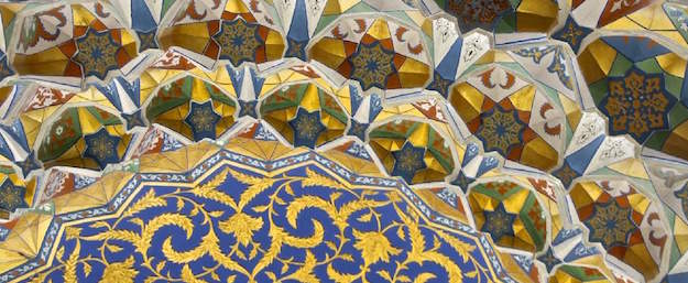mosque decoration Uzbekistan