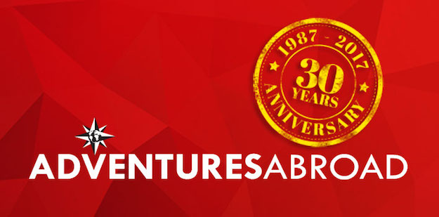 Adventures Abroad over 50s travel 30th anniversary