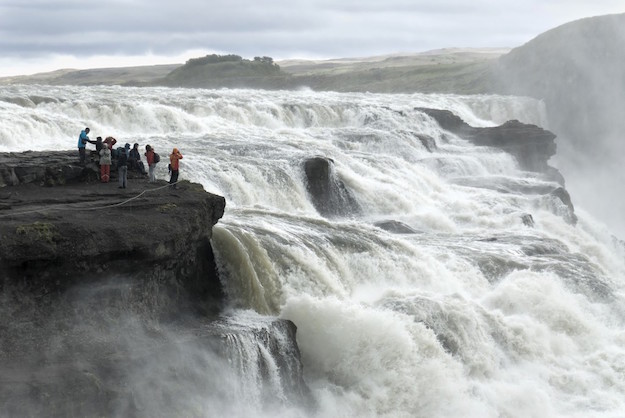 Gulfoss waterfall Iceland