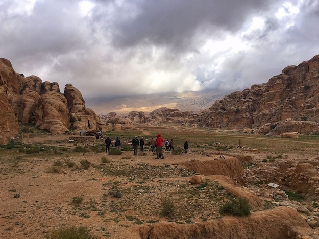 Jordan mountains desert