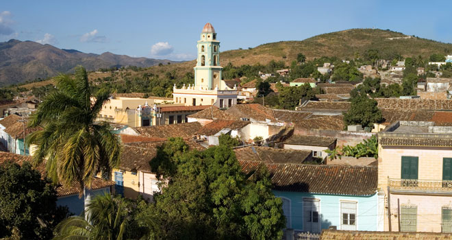 Convento de San Francisco de Asis tower Trinidad Cuba guided tours