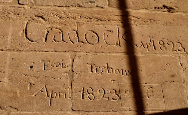 Philae Temples graffiti