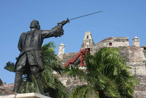 Blas de Lezo statue Cartagena