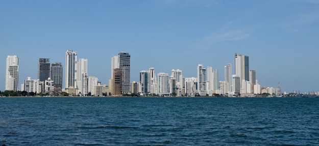 Cartagena resort area
