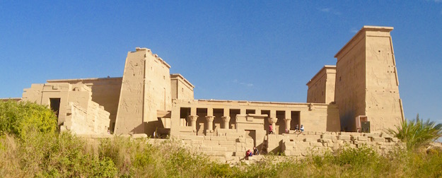 Temple of Isis from the Nile River