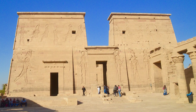 Temple of Isis entrance