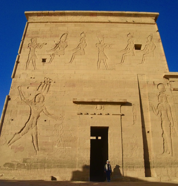 Entrance Temple of Isis