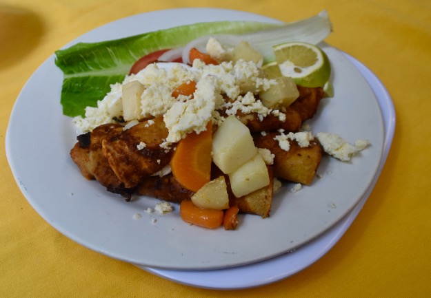  Enchiliadas Mineras dish