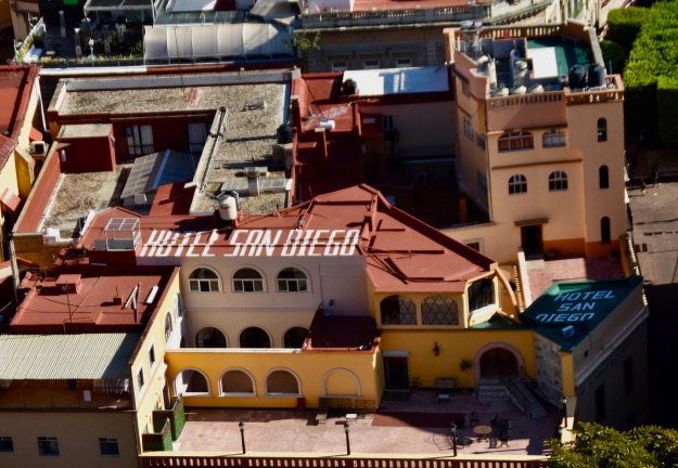 Hotel San Diego aerial view