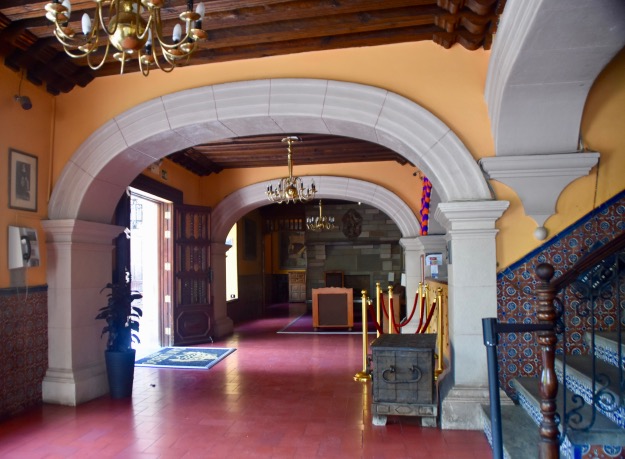 Hotel San Diego Lobby Guanajuato