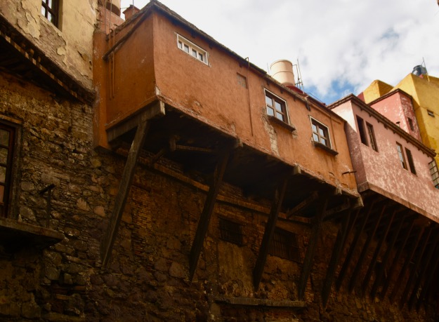 Houses over the Tunnels of Guanajuato
