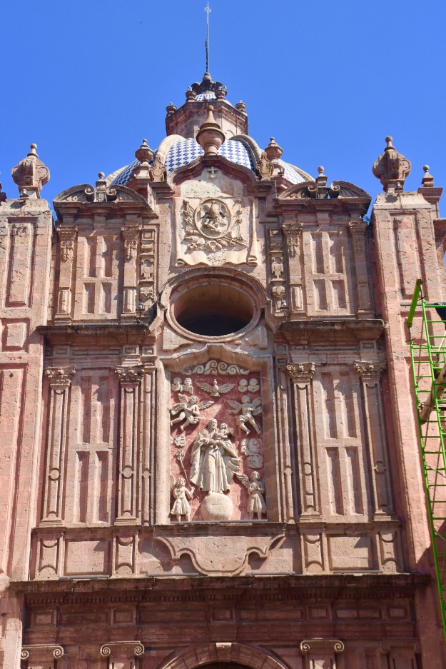 Morelia Cathedral side entrance