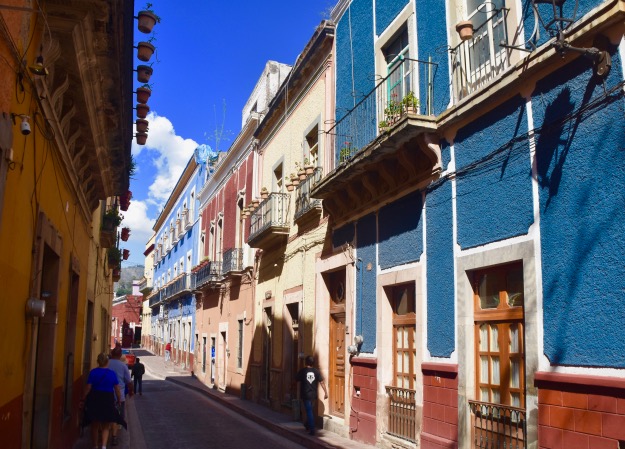 Typical Guanajuato Street