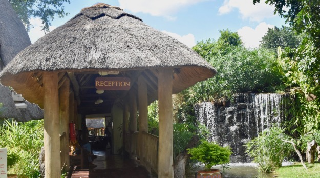 A'Zambezi Lodge Reception Area