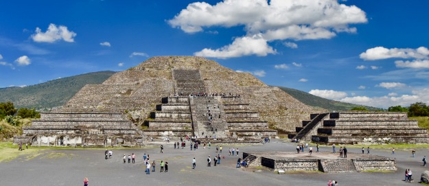 Teotihuacan Pyramid of the Moon Mexico