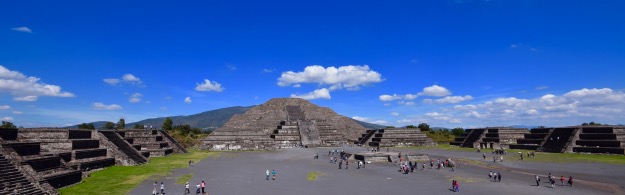 Pyramid of the Moon Teotihuacan Mexico