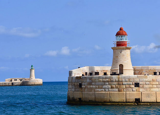 Grand Harbour Lighthouses
