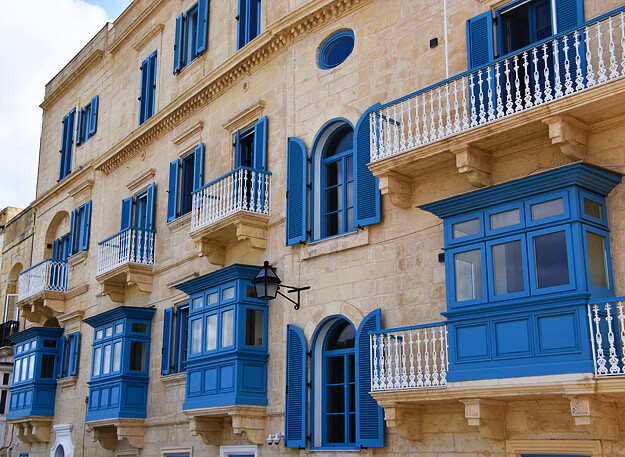 Blue Balconies