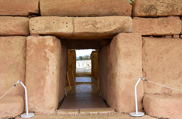 Entrance to Hagar Qim