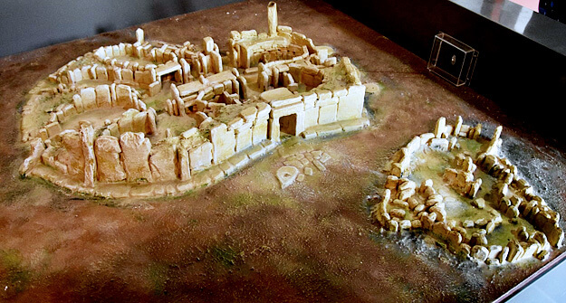 Model of Hagar Qim