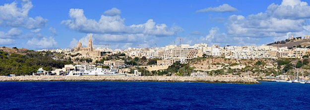 Approaching Mgarr, Gozo