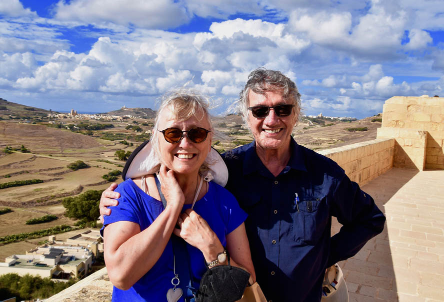 On the Walls of Gozo Citadel