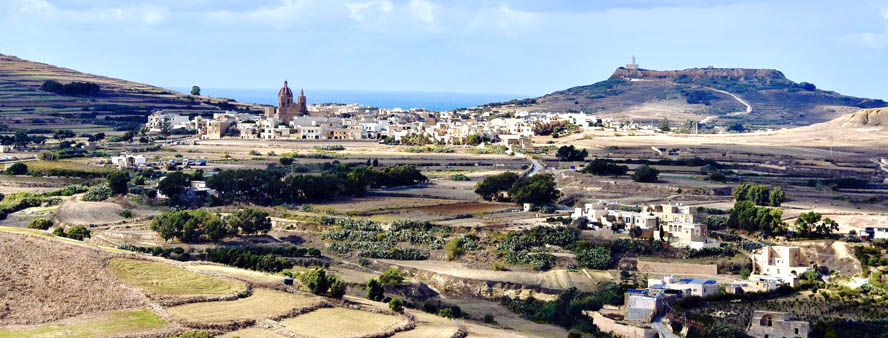 Gozo from Cittadella Gozo
