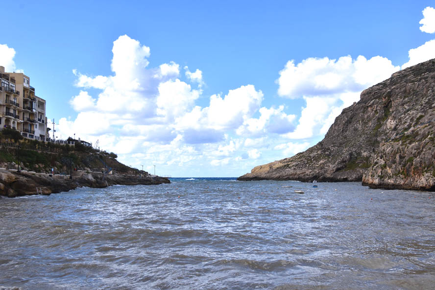View of Xlendi Bay