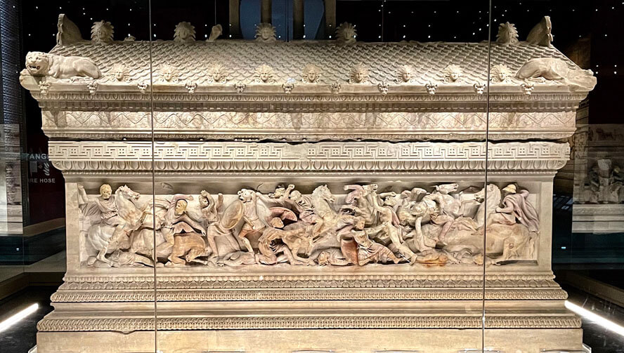 Alexander Sarcophagus – The Battle of Issus