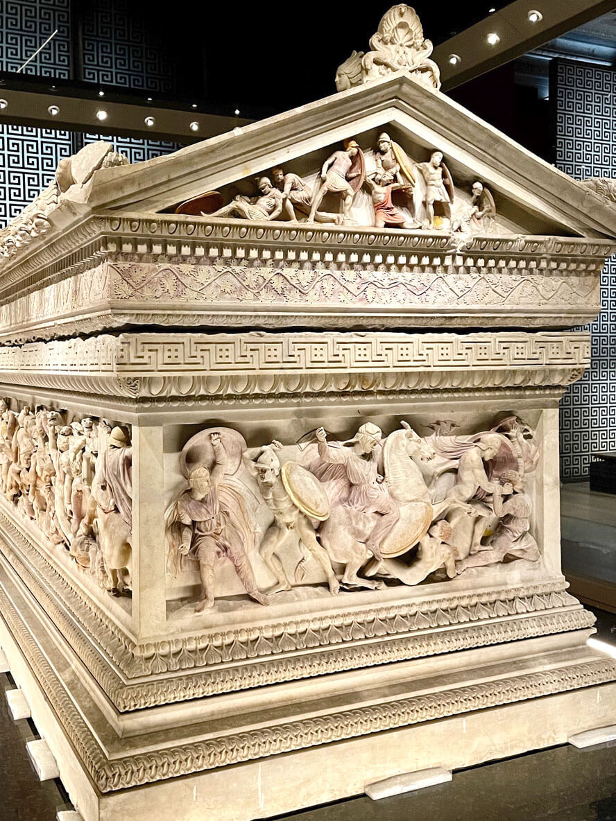 Alexander Sarcophagus- The Battle of Gaza