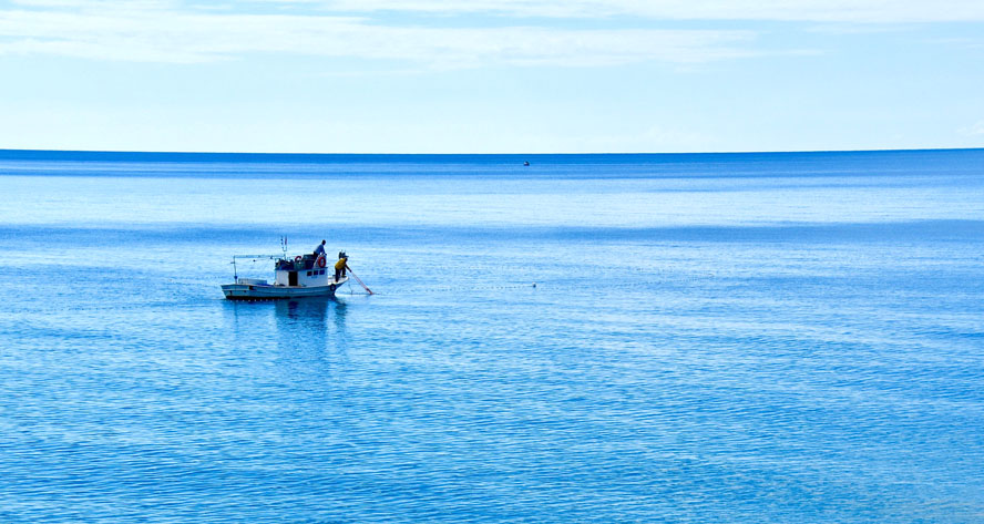 Fishing Boat off Anzac Cove. Gallipoli – A WWI Tragedy Revisited