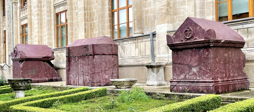 Byzantine Porphyry Sarcophagi
