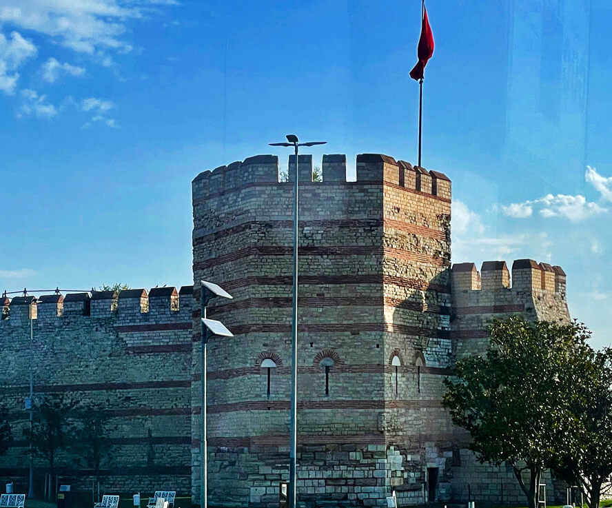 Tower on the Theodosian Walls. The Golden Horn – Touring the Heart of Istanbul
