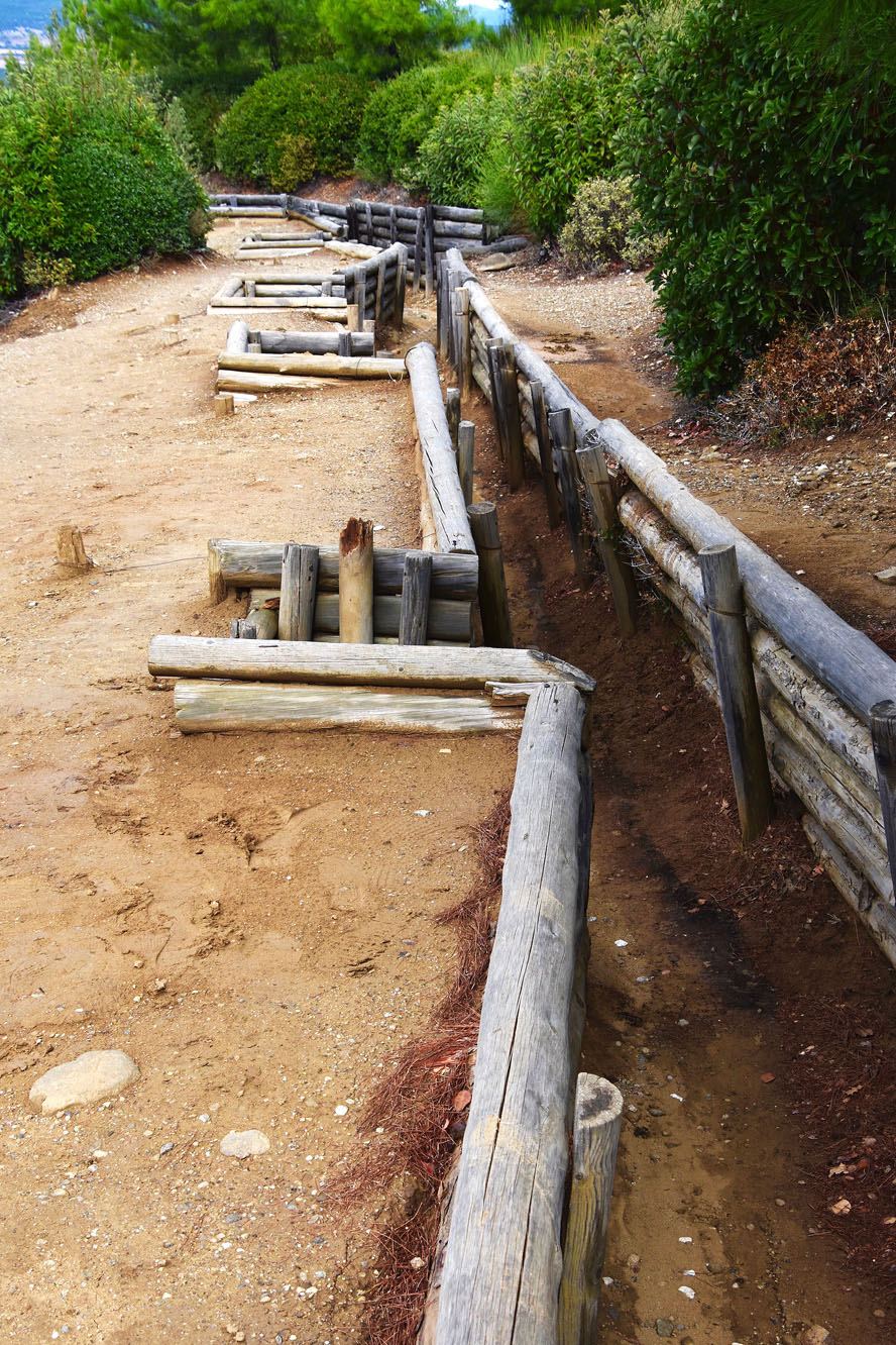 Turkish Trenches. Gallipoli – A WWI Tragedy Revisited