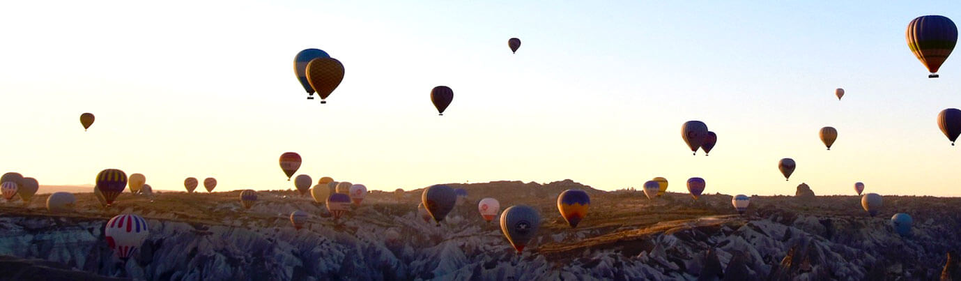 Ballooning in Cappadocia