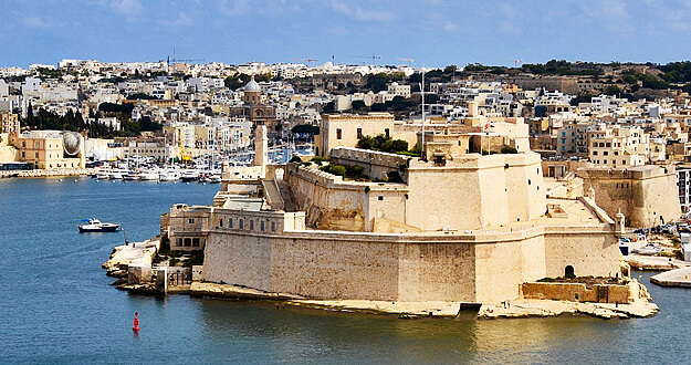 Fort St. Angelo from St. Elmos Bastion