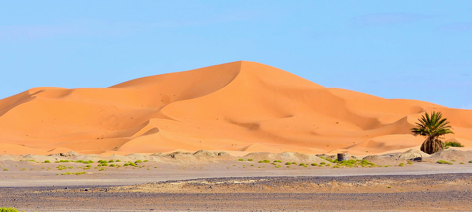Merzouga Dunes Sunset in the Sahara