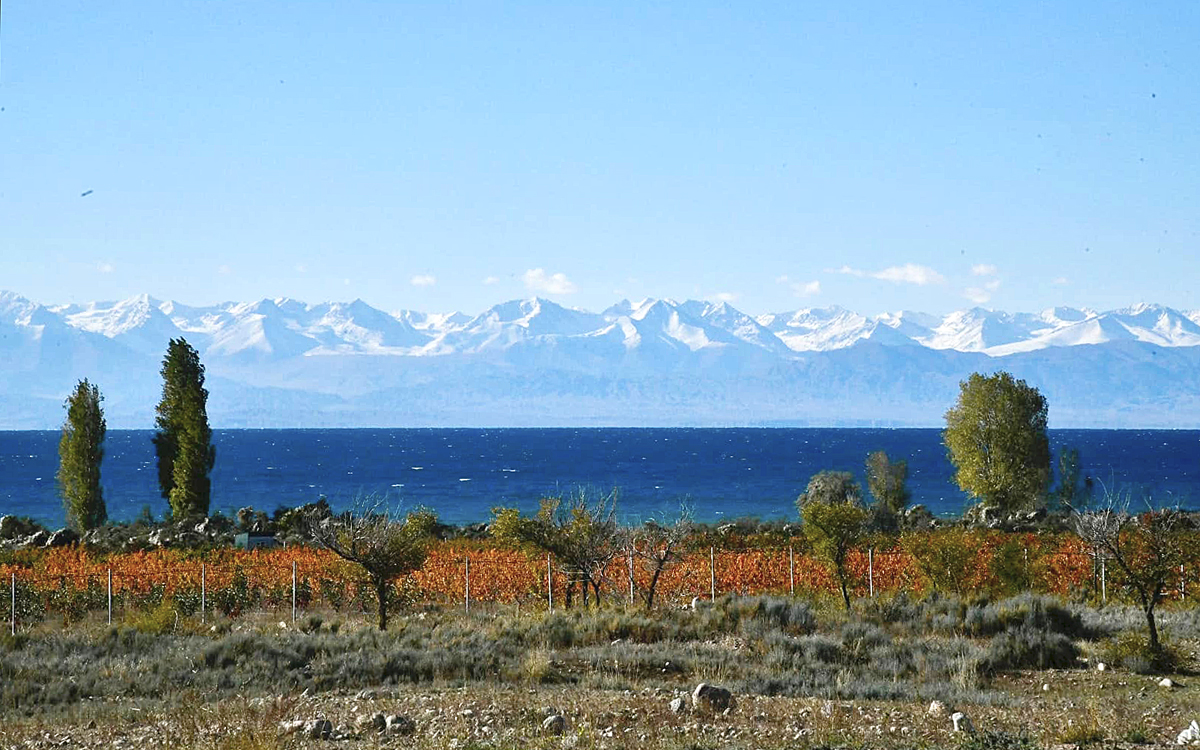 Issyk-Kul Lake.  Photo by Brendan Powell.