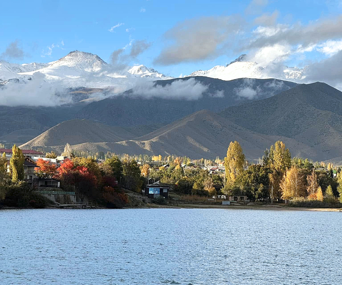 Issyk-Kul Lake.  Photo by Brendan Powell.