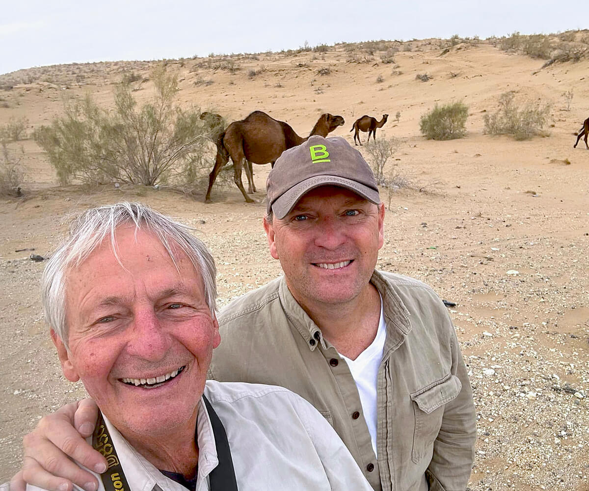 Camel Selfie. Photo by Ken Powell.