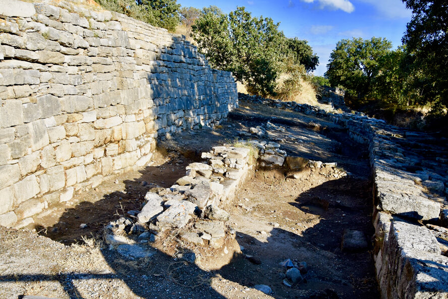 Troy VI Citadel Wall. Troy – Walking with Achilles, Ajax & Agamemnon
