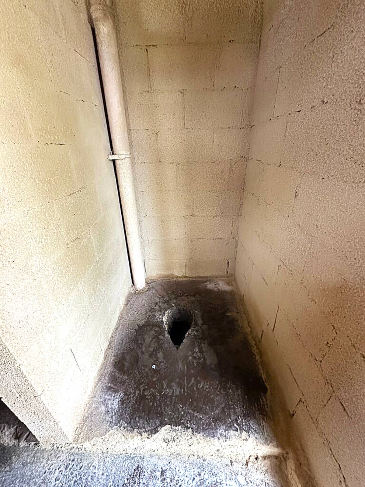 Squat Toilet. Photo by Ken Powell.