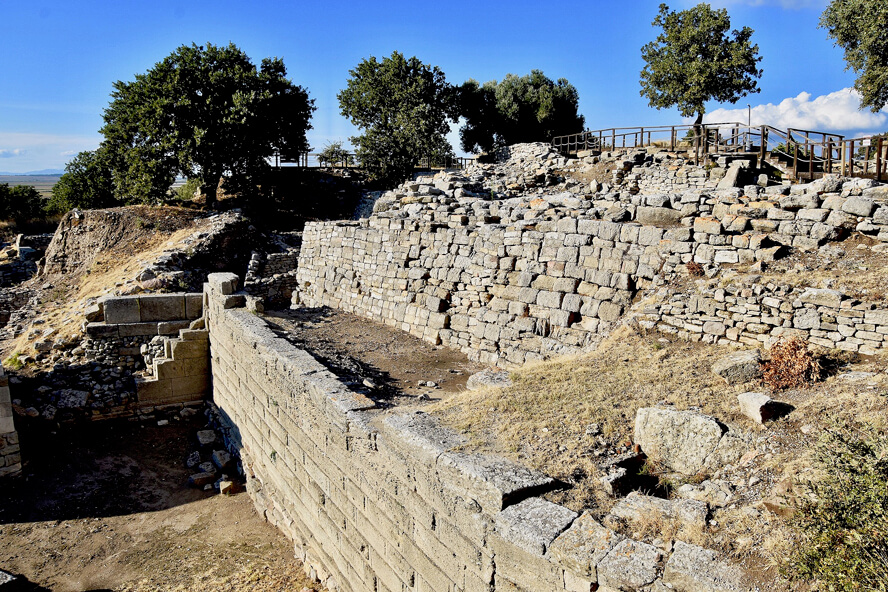 Priam’s Palace. Troy – Walking with Achilles, Ajax & Agamemnon