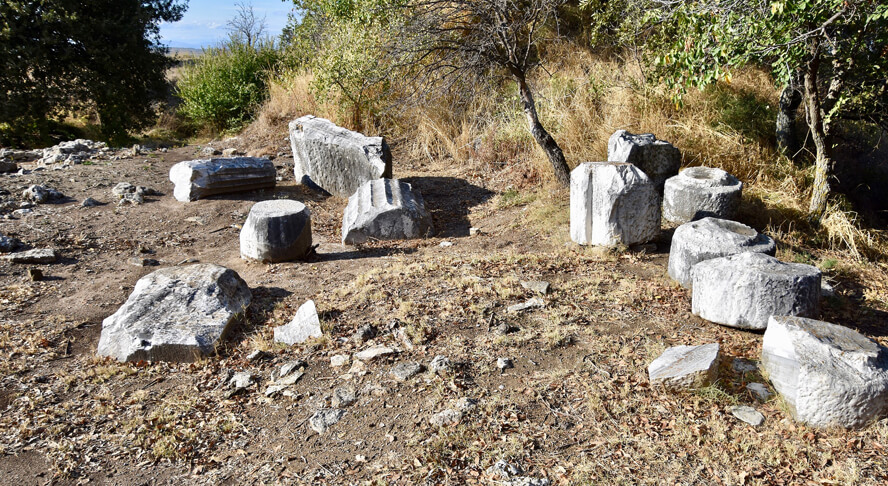 Temple of Athena. Troy – Walking with Achilles, Ajax & Agamemnon
