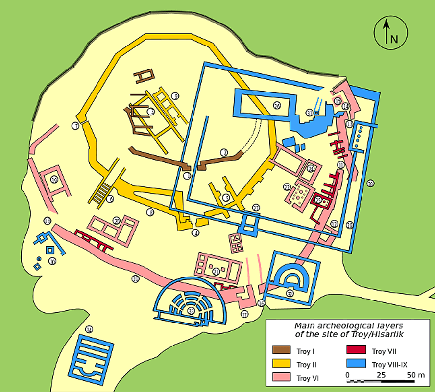 The Layers of Troy. Troy – Walking with Achilles, Ajax & Agamemnon