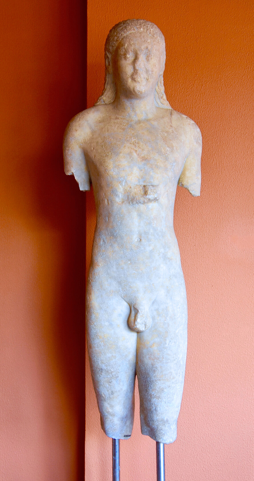 6th Century BCE Kouros. The Ephesus Museum, Selcuk, Turkey.