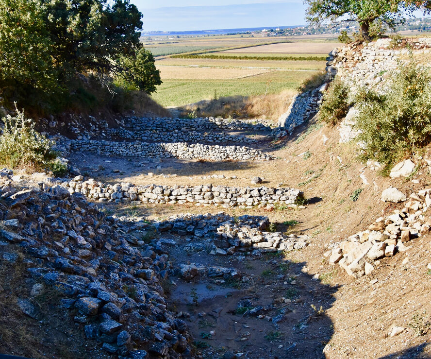 The Schliemann Trench. Troy – Walking with Achilles, Ajax & Agamemnon