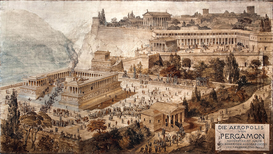 Acropolis of Pergamon. Pergamon – Visiting Turkey’s Roman Stronghold.