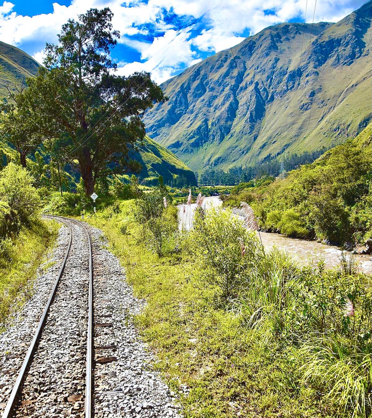 Alongside the Urubamba River